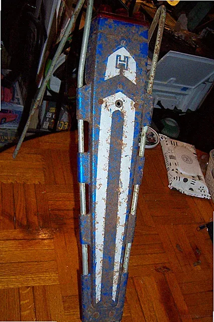 1960s Huffy Silver Jet Rear Rack 26" Vintage Cruiser has lights