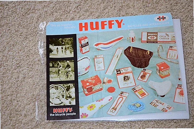 1970's Huffy Bicycles and Accessories Add-Ons Sales Flyer Huffman Bikes