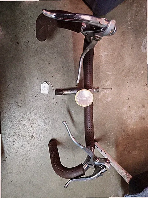 1974 Huffy Scout 10 Speed Bicycle Rams Handlebar Set W/Stem