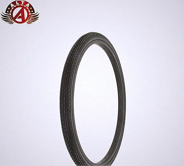 ALTA BICYCLE WIRE BEAD DURABLE TIRE 26 x 1.75 BLACK CLASSIC MINI BRICK TREAD.