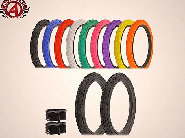 ALTALINE PERFORMANCE BICYCLE WIRE BEAD TIRE 18" X 2.125 BMX COMP III W/TUBES.