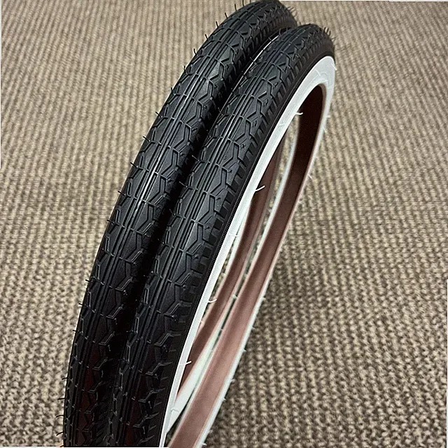 BICYCLE TIRES 20 X 1.75 WHITE WALL FITS SCHWINN HUFFY SEARS MURRAY & OTHERS NEW