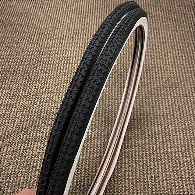 BICYCLE TIRES WHITE WALLS 26 X 1-3/8" / 37-590 FOR HUFFY SEARS ROAD BIKES OTHERS