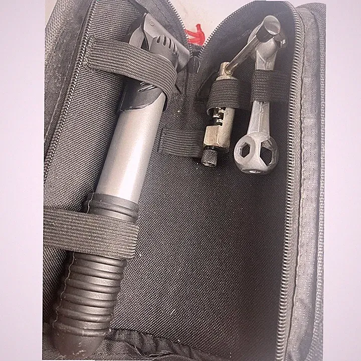BIKE REPAIR KIT Multi-Tool Pump & Bone Wrench 3 Pieces By Huffy