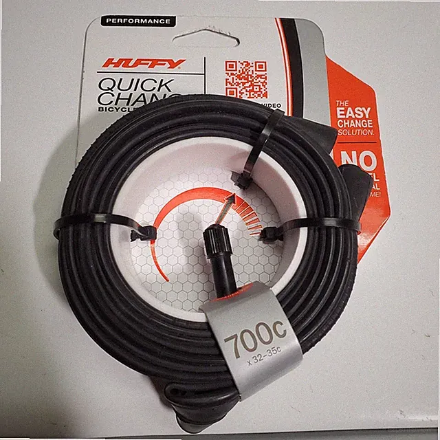 Huffy 00589TU Quick Change Bicycle Inner Tube 700c x 32/35c New Road Bike Easy