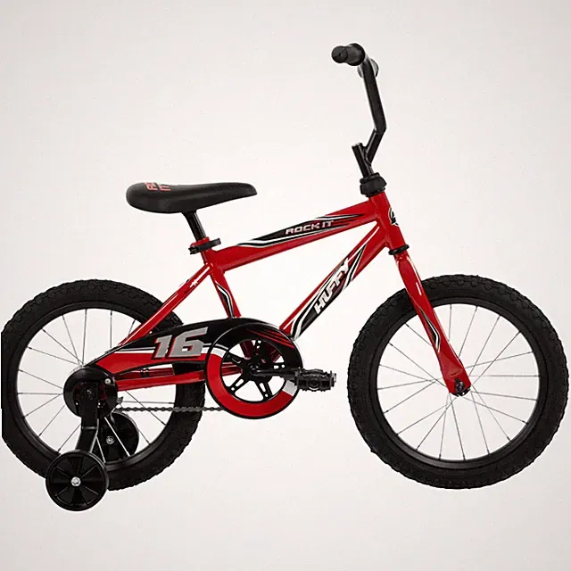 Huffy 16" Rock It Kids' Bike, Fits Riders 42" - 48", Red, Youth, Boys