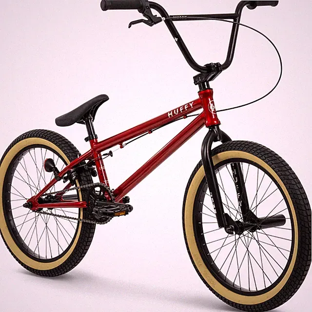 Huffy 20” Enigma BMX Freestyle Bike, Kids/Teens, Candy Apple Red, Unisex