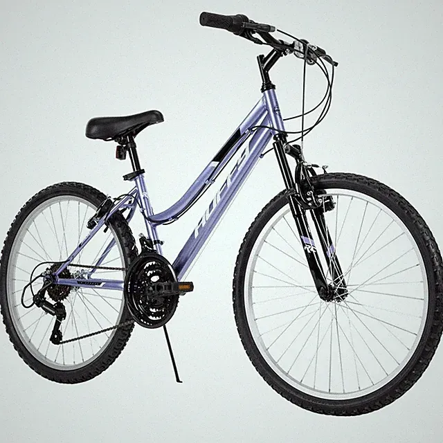 Huffy 24 Rock Creek Mountain Bike Fits Riders 4'8 - 5'8 Purple