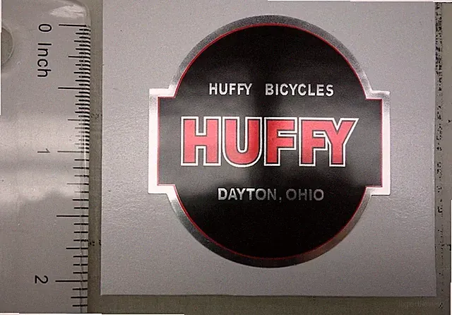 Huffy badge