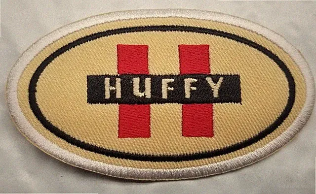 Huffy Bicycle Cycling Embroidered Patch Vintage Bike Cyclist Retro