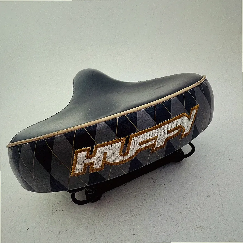 Huffy Bicycle Saddle Seat Black Spring Comfort Custom Cruiser Beach Bike BMX B03