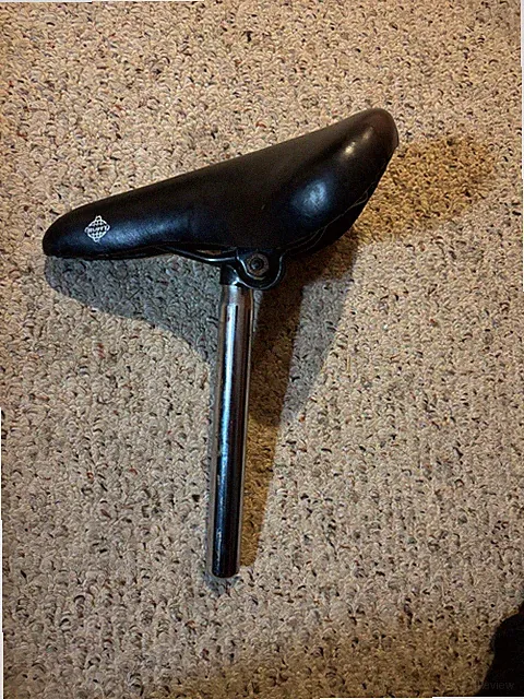 Huffy Bike Bicycle Padded Saddle Seat Black Model # KD-721