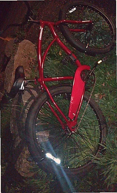 Huffy Cannonball Cruiser Bike 26 in 1-Speed Coaster Brake Fat Tires Red