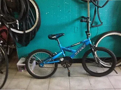 Huffy Crusader 20" Inch BMX Bike Kids Bicycle Blue and Black