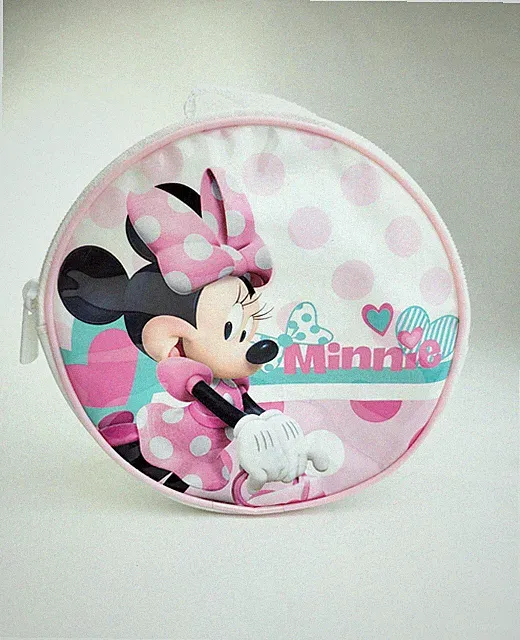 Huffy Disney Minnie Mouse Girls Handlebar Purse Bag for Scooter Bike or Trike 6”
