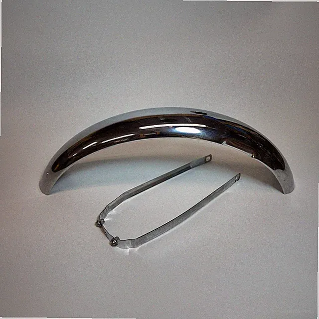 Huffy Jesse James Chopper Bicycle Rear Fender Chrome w/ Struts