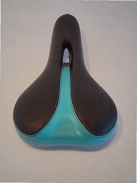 Huffy Mens Turquoise And Black Mountain Trail Runner Racing Bicycle Seat