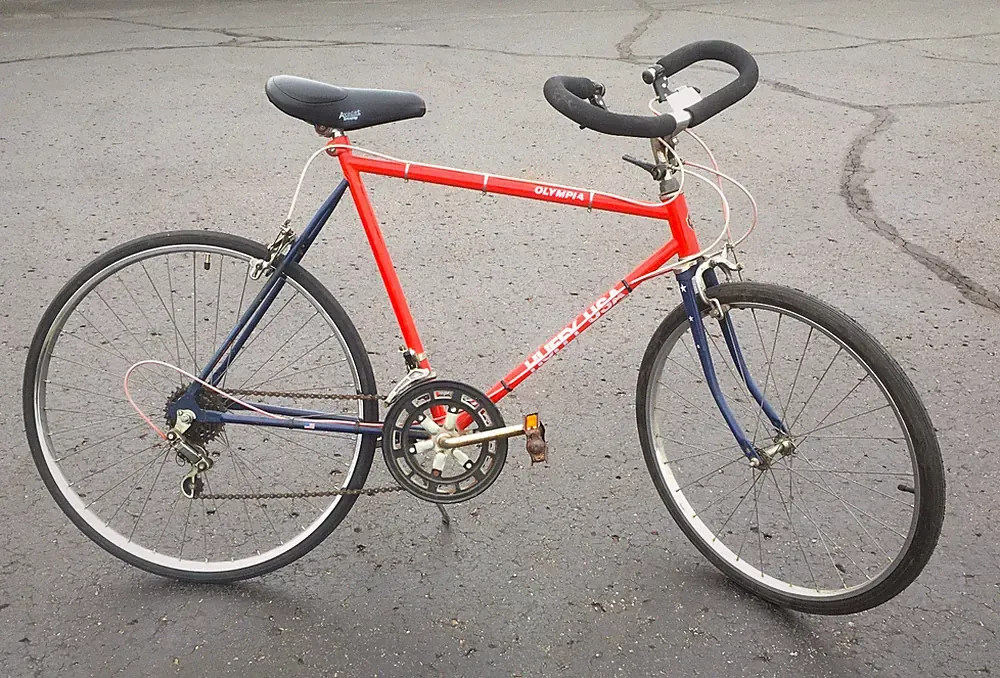 Huffy Olympia Road Bicycle RED BLUE WHITE