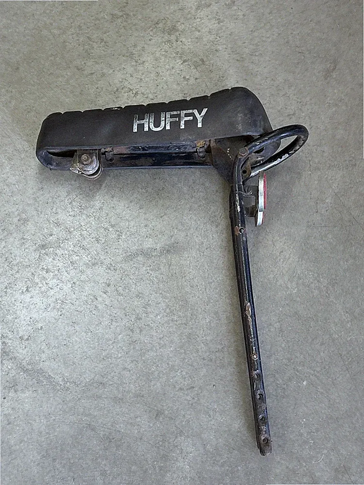 Huffy Vintage Thunder Road Motorcycle Bmx Bicycle Seat and Sissy Bar ESTATE Find