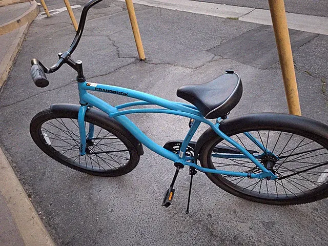 Men's Steel Frame Beach Cruiser Bike 26-inch Perfect Fit Comfort Ride
