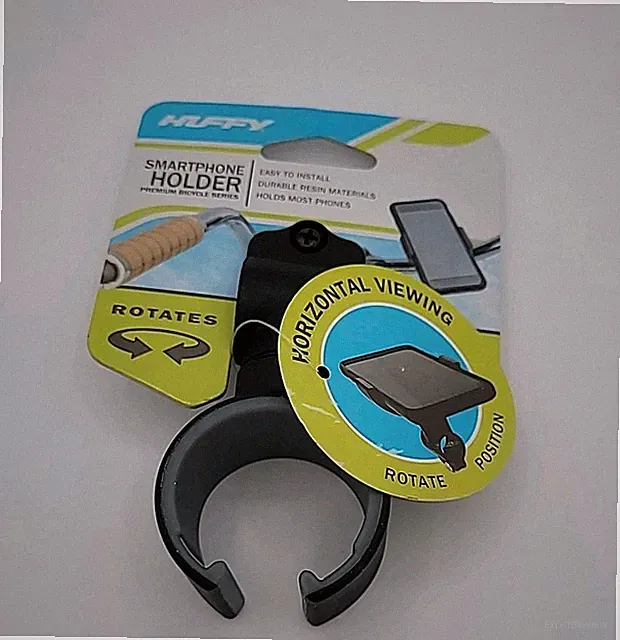 NEW Huffy Bicycle Smartphone Phone Holder Black 01118XX Rotates & Flexes