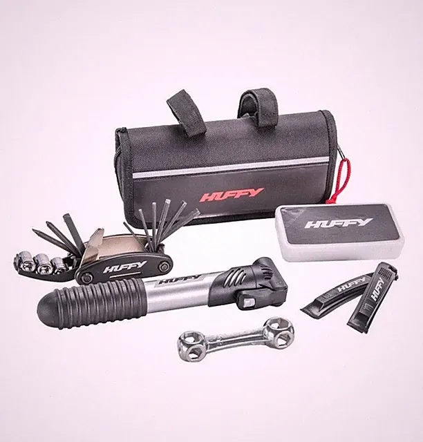 NEW Huffy PREMIUM BICYCLE SERIES BIKE REPAIR KIT: Multi-Tool Hand Pump Wrench