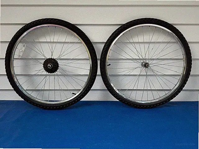 Set of 26" x 1.95 Huffy Mountain Bike Wheels MTB 6 Speed Tires Rims SET 36H