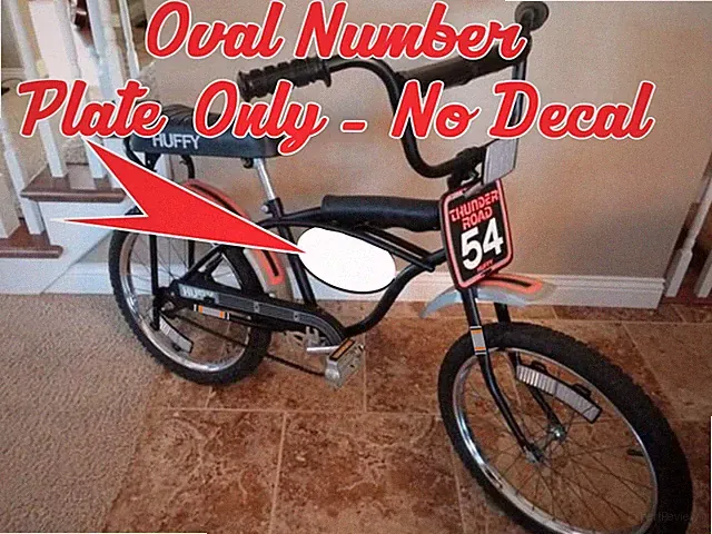Vintage 1970s Huffy Thunder Road BMX Bicycle Reproduction PVC plate Only, AMF