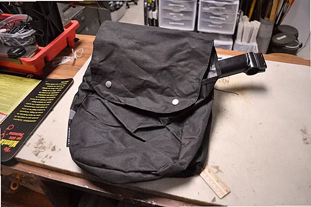 Vintage Bicycle Original HUFFY Cargo Saddle Bag with attachment bracket