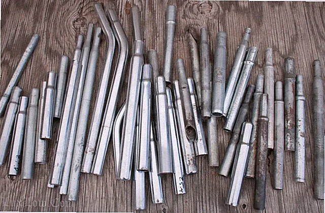 Vintage Cruiser Seatposts 2 LOTof Sizes Schwinn Huffy Murray Raleigh BMX Bicycle