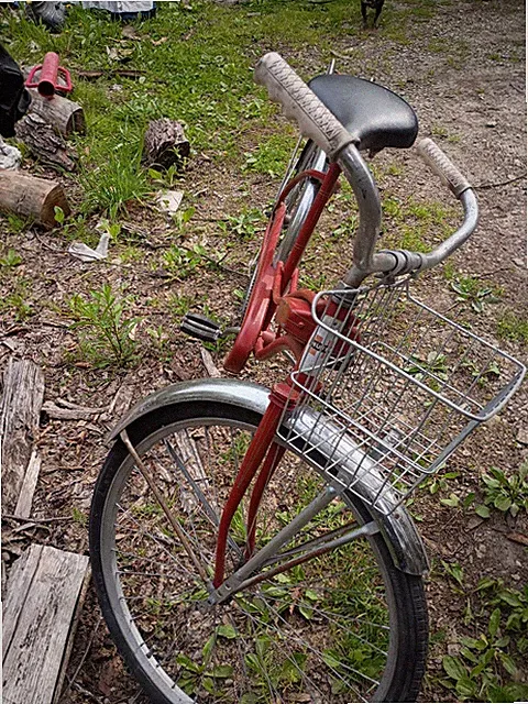 Vintage Huffy Cruiser Red Bicycle
