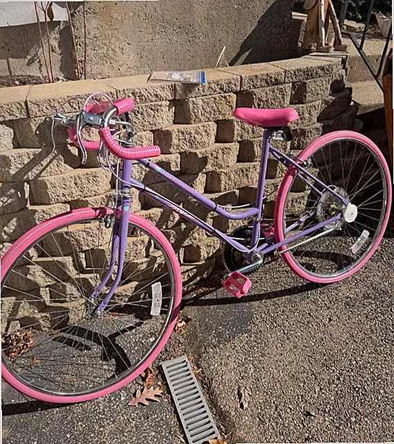 Vintage Huffy Sweet Style 26" Ladies Road Bike 10-Speed Purple Pink MADE IN USA