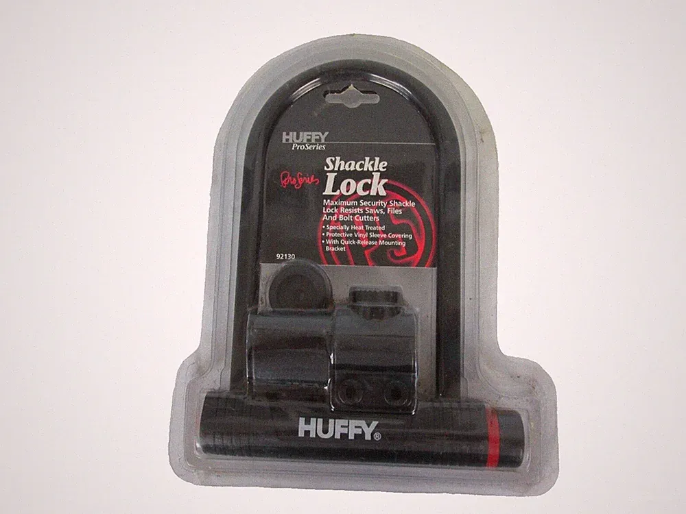 Vtg Huffy Pro Series Shackle Lock 92130 Heavy Duty Bicycle Bike Maximum Security